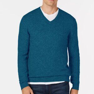 Club Room 100% Cashmere V-Neck Sweater